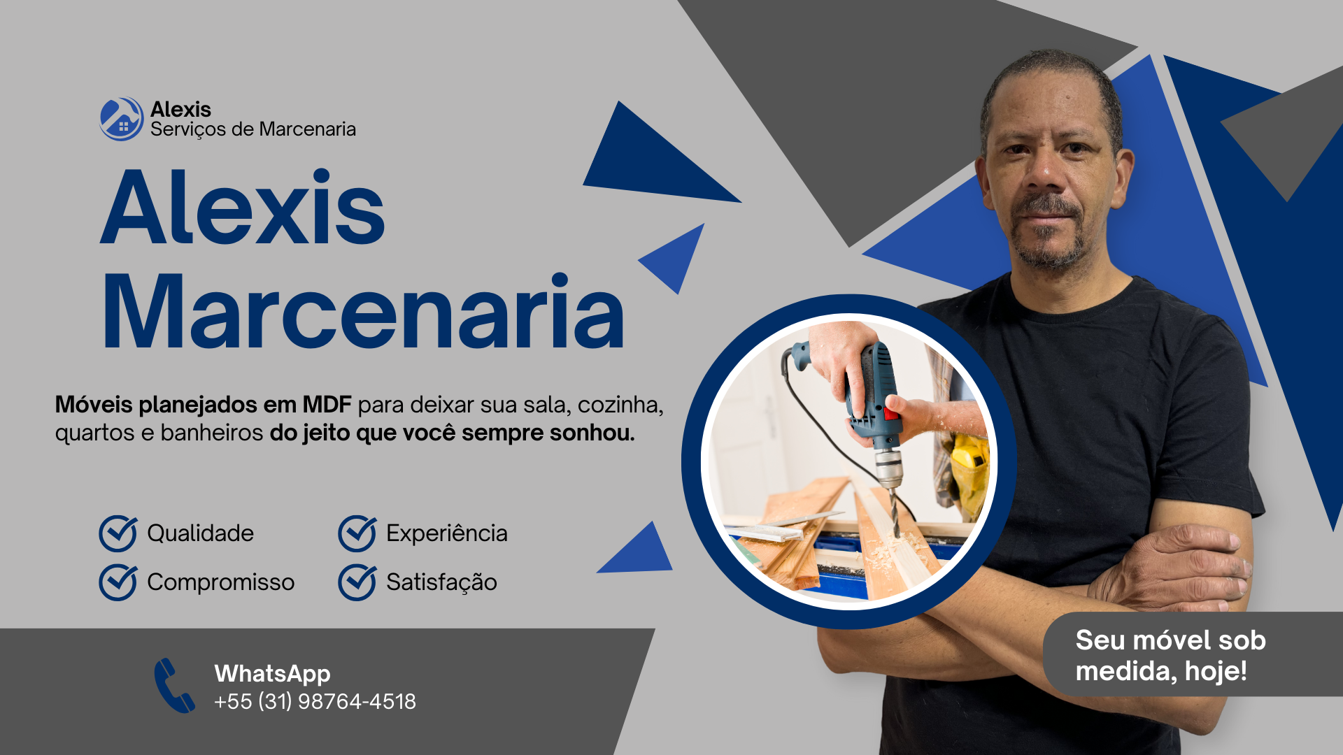 Alexis Biajo | Serviços de Marcenaria